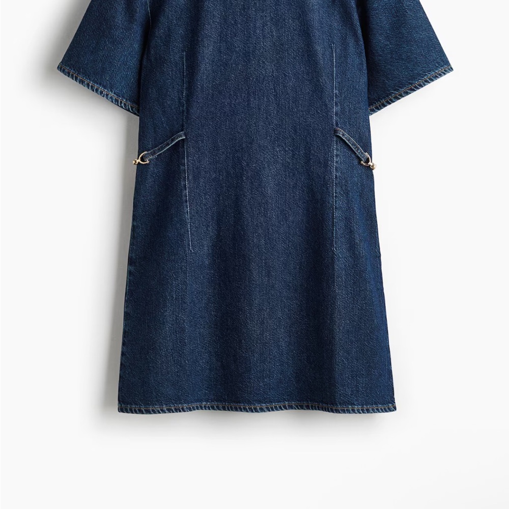 Stylish Blue Denim Dress